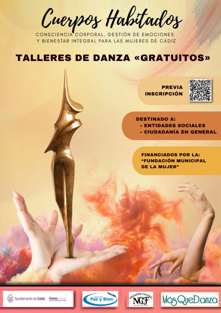 IMG El Laboratorio Social COEDPA coordina y realiza el seguimiento de los talleres «Cuerpos Habitados» en Cádiz